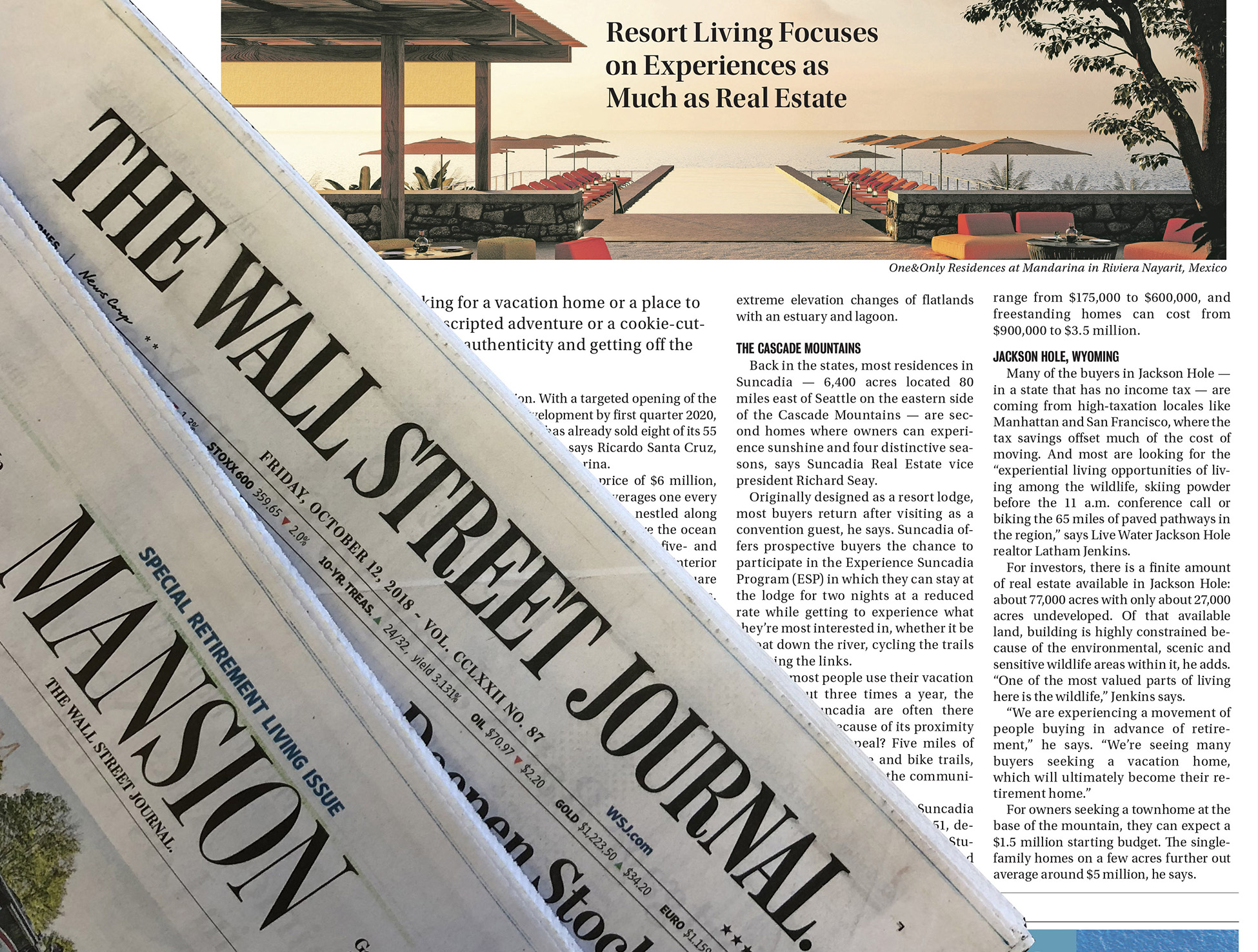 Jackson Hole Realtor quoted in the Wall Street Journal